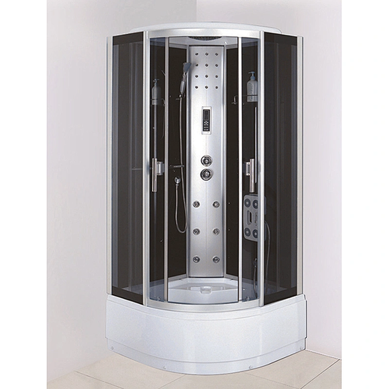Shower Room Rectangle Shower Enclosures Tempered Glass Simple Shower Cabin