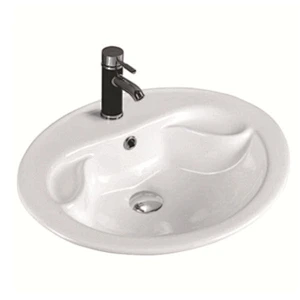 Model Single wash basin with drainer faucet
