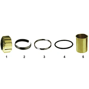 BRASS COMPRESSION ADAPTTOR FOR PE PIPE