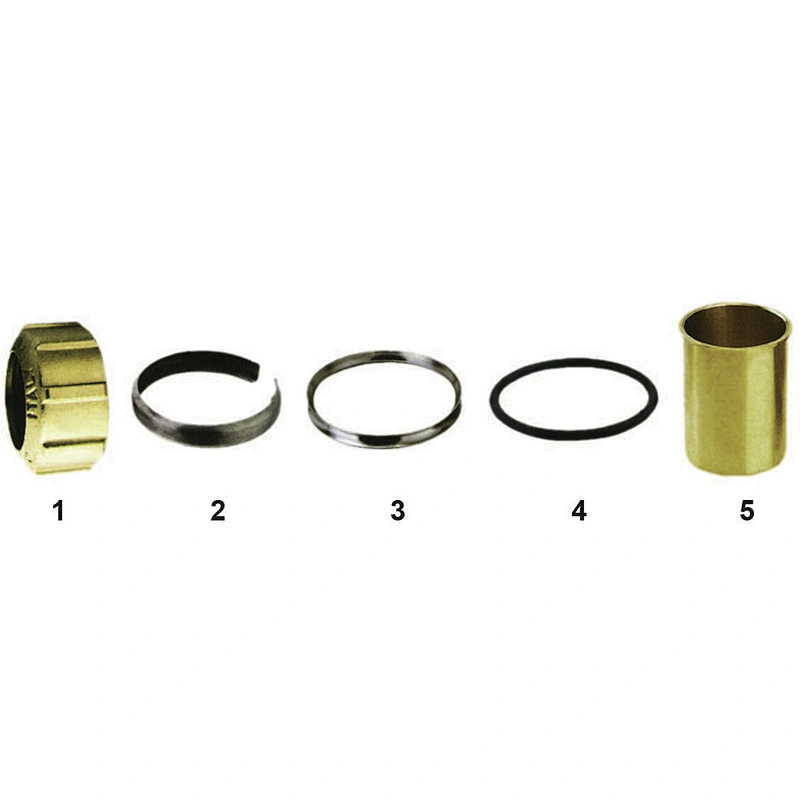 BRASS COMPRESSION ADAPTTOR FOR PE PIPE
