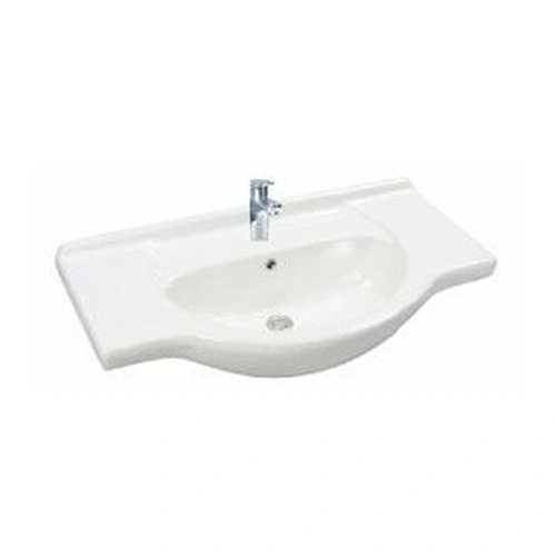 Model Single wash basin with drainer faucet
