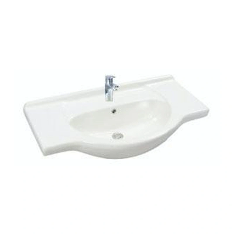 Model Single wash basin with drainer faucet