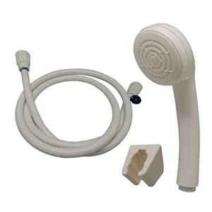bath 3pcs stainless steel hose wall bracket hand shower set