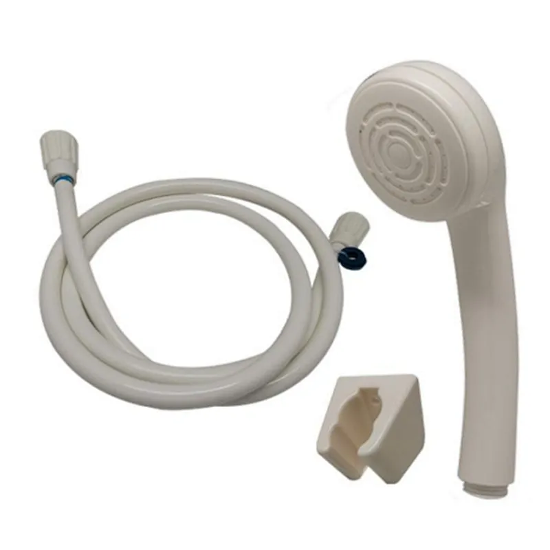 bath 3pcs stainless steel hose wall bracket hand shower set