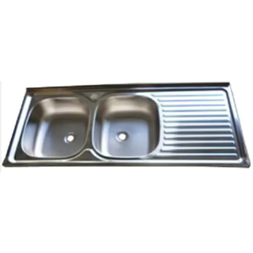 Good Supplying above counter double Bowl Kitchen Sink Stainless Steel Sink