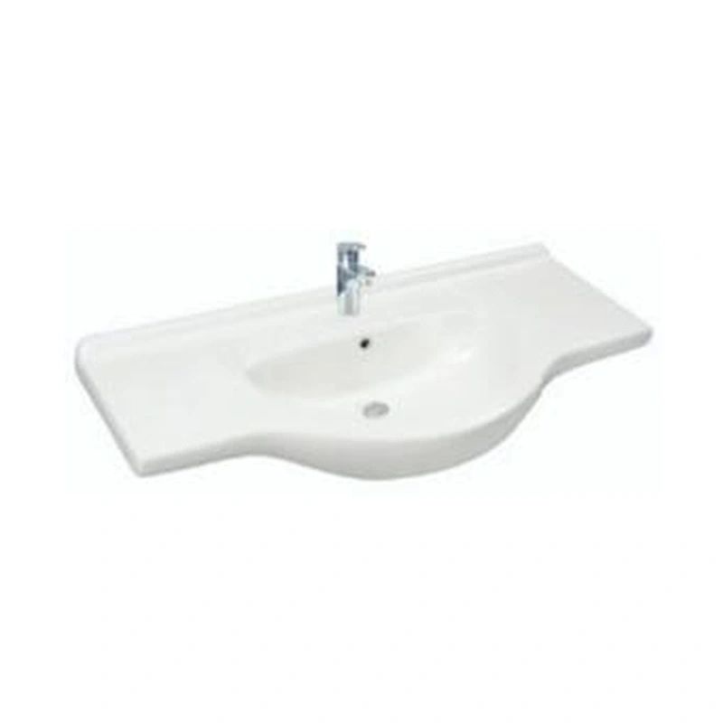 Model Single wash basin with drainer faucet
