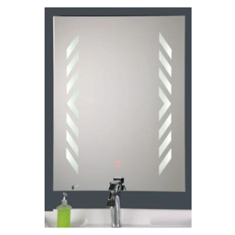 5mm Sliver mirror wall mount LED light Mirror make up mirror