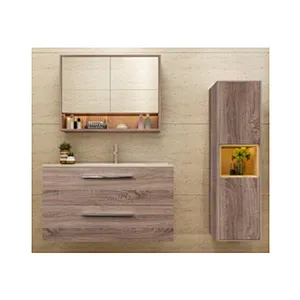 Wall mounted Bathroom Cabinet Set, Morden Design Bathroom Vanity