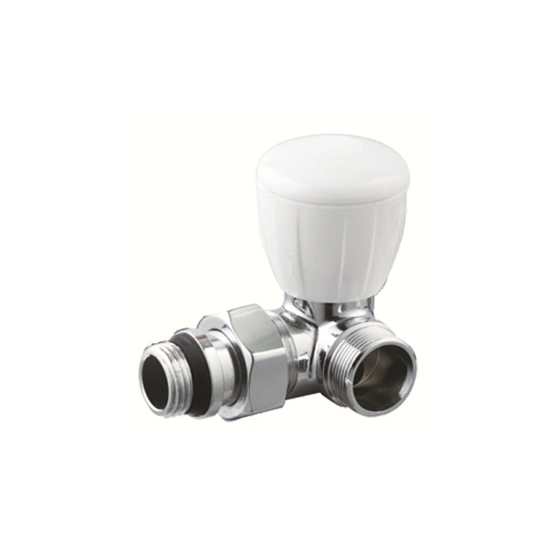 DOUBLE ANGLED MANUAL RADIATOR VALVE & LOCKSHIELD VALVES
