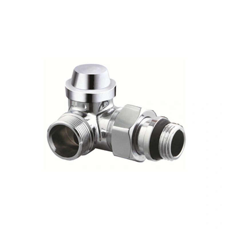DOUBLE ANGLED MANUAL RADIATOR VALVE & LOCKSHIELD VALVES