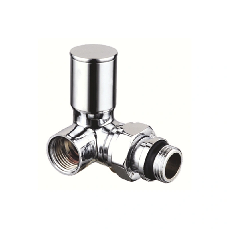 DOUBLE ANGLED MANUAL RADIATOR VALVE & LOCKSHIELD VALVES