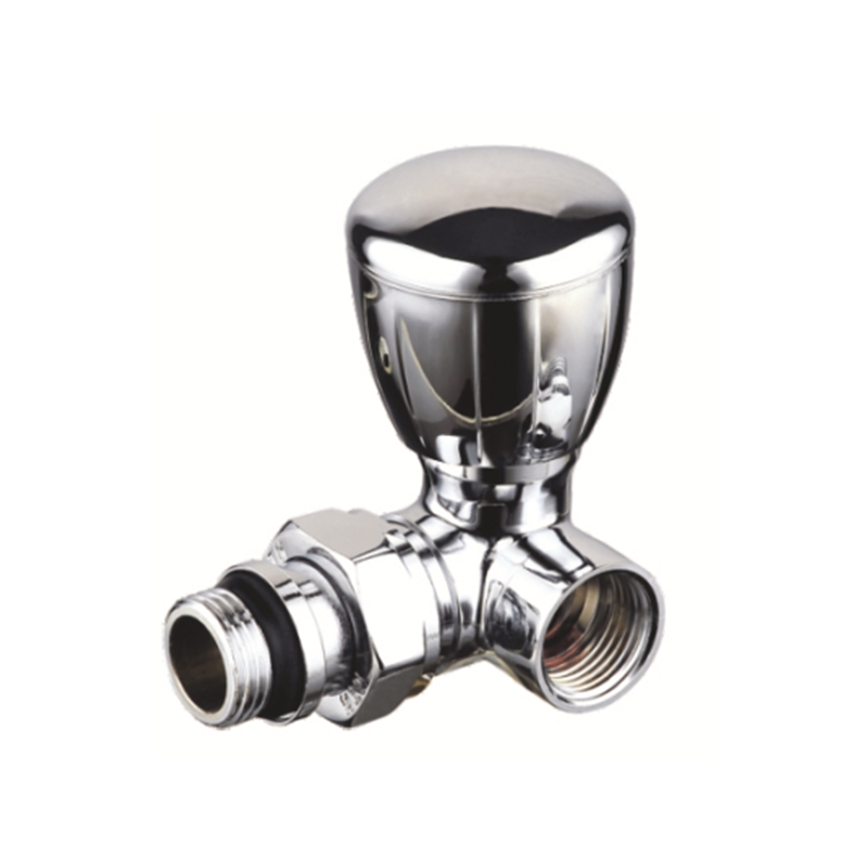 DOUBLE ANGLED MANUAL RADIATOR VALVE & LOCKSHIELD VALVES