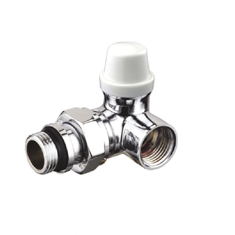 DOUBLE ANGLED MANUAL RADIATOR VALVE & LOCKSHIELD VALVES