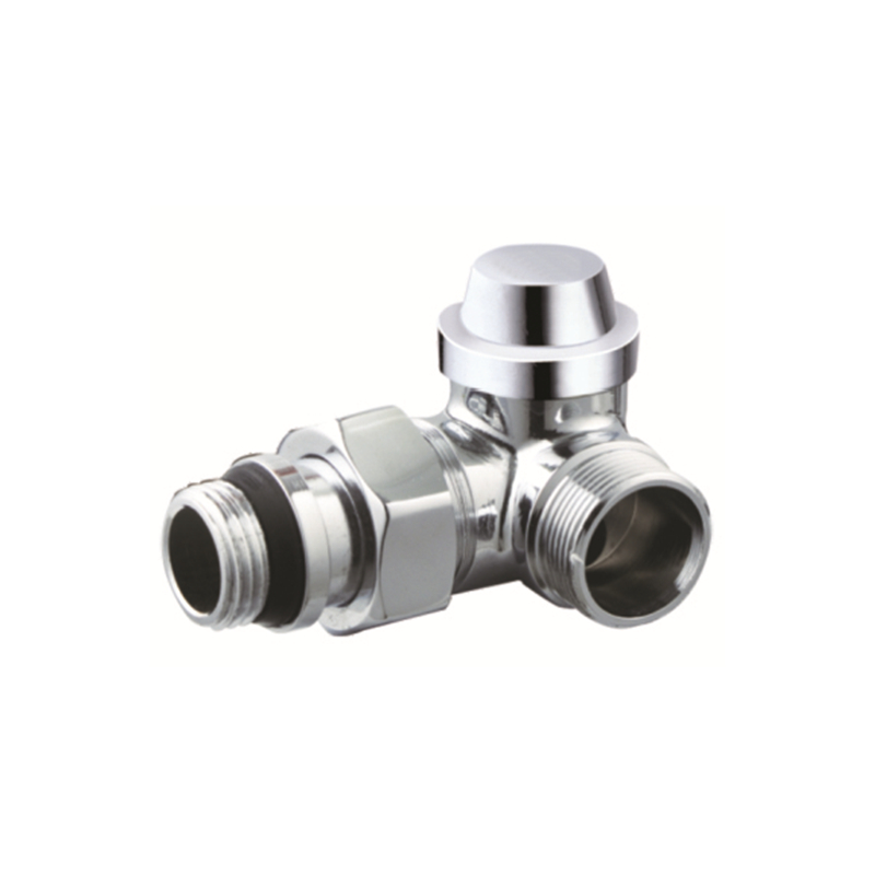DOUBLE ANGLED MANUAL RADIATOR VALVE & LOCKSHIELD VALVES