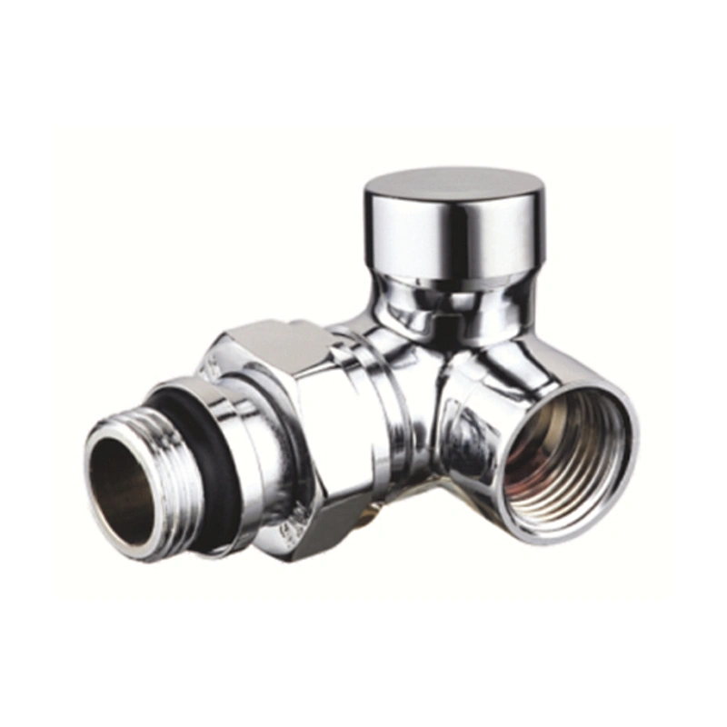 DOUBLE ANGLED MANUAL RADIATOR VALVE & LOCKSHIELD VALVES