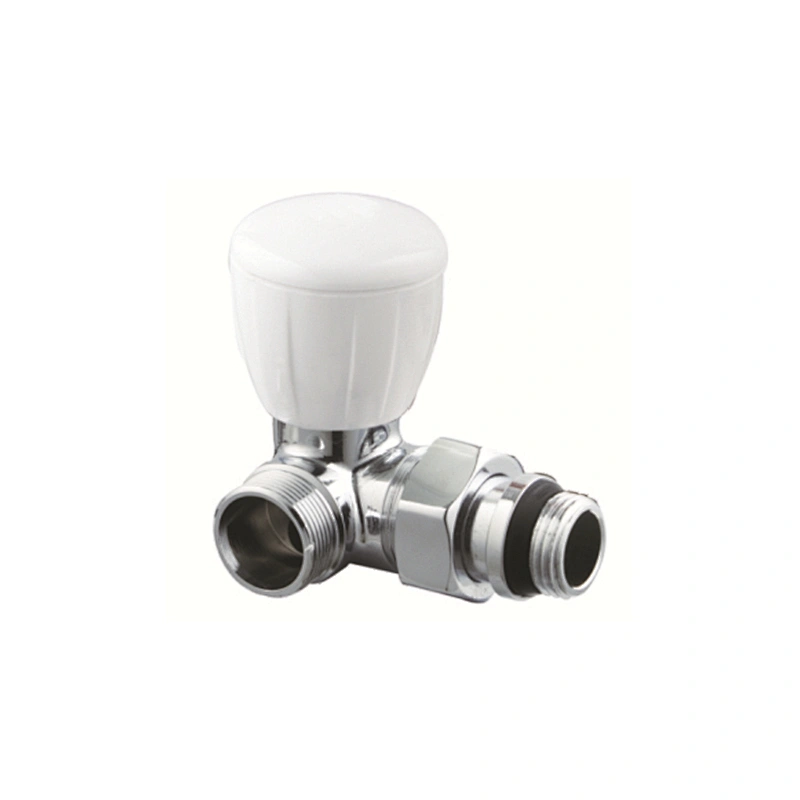 DOUBLE ANGLED MANUAL RADIATOR VALVE & LOCKSHIELD VALVES