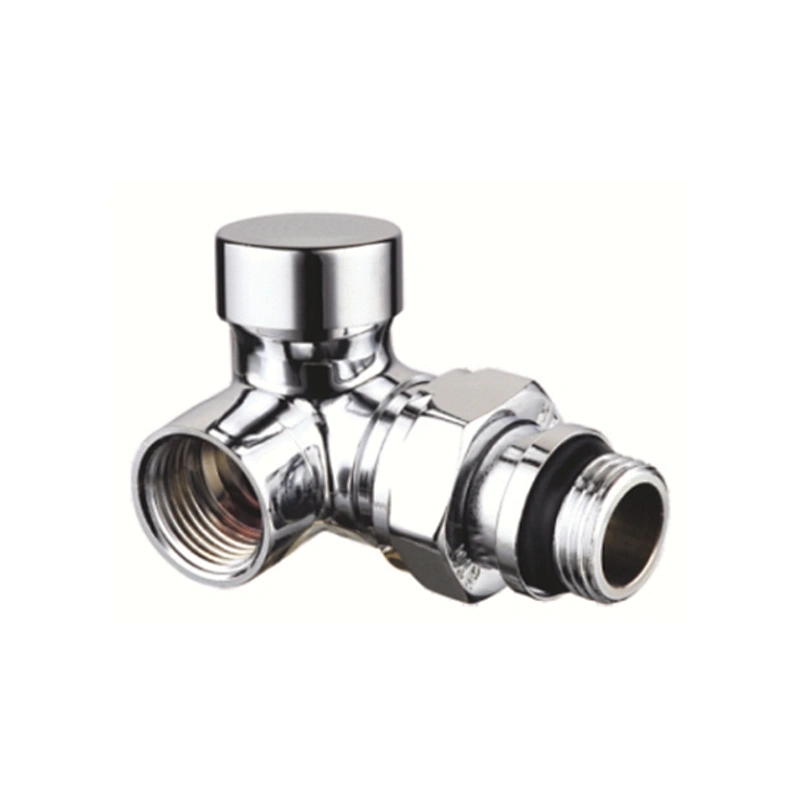 DOUBLE ANGLED MANUAL RADIATOR VALVE & LOCKSHIELD VALVES