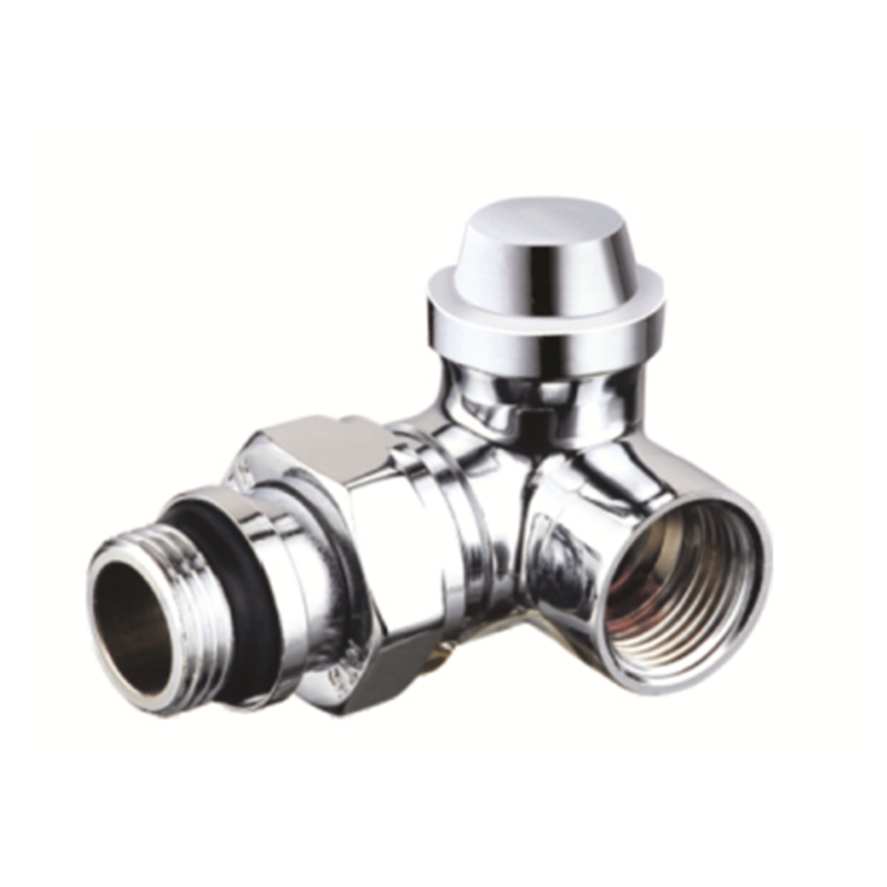 DOUBLE ANGLED MANUAL RADIATOR VALVE & LOCKSHIELD VALVES
