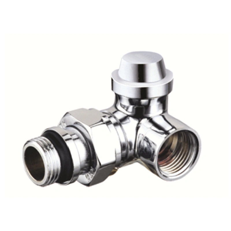 DOUBLE ANGLED MANUAL RADIATOR VALVE & LOCKSHIELD VALVES