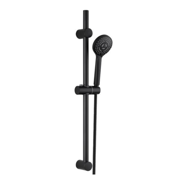 wall mounted rainfall shower faucet hand Sliding bar shower set