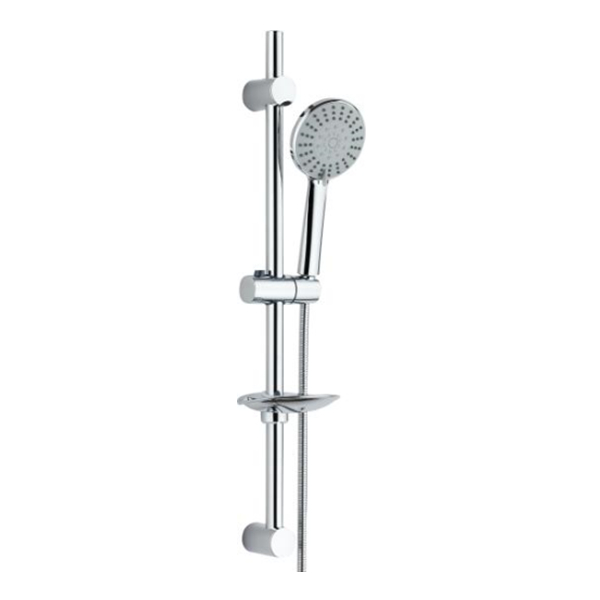 wall mounted rainfall shower faucet hand Sliding bar shower set