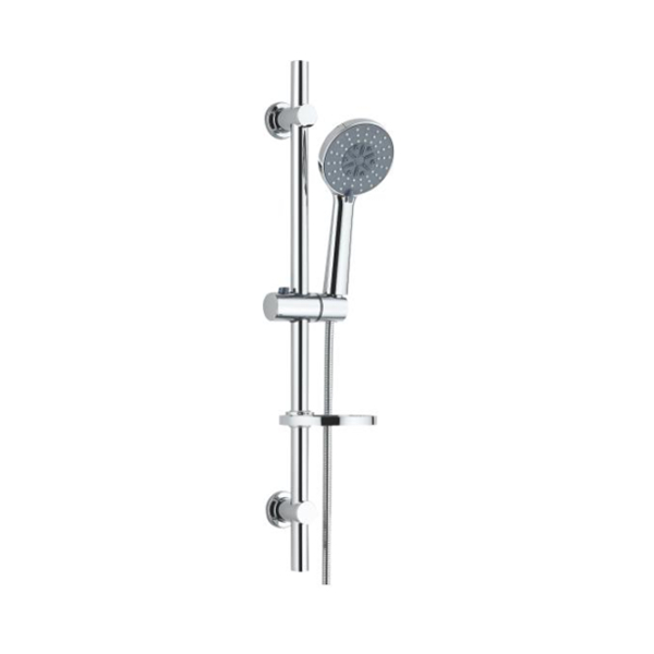wall mounted rainfall shower faucet hand Sliding bar shower set
