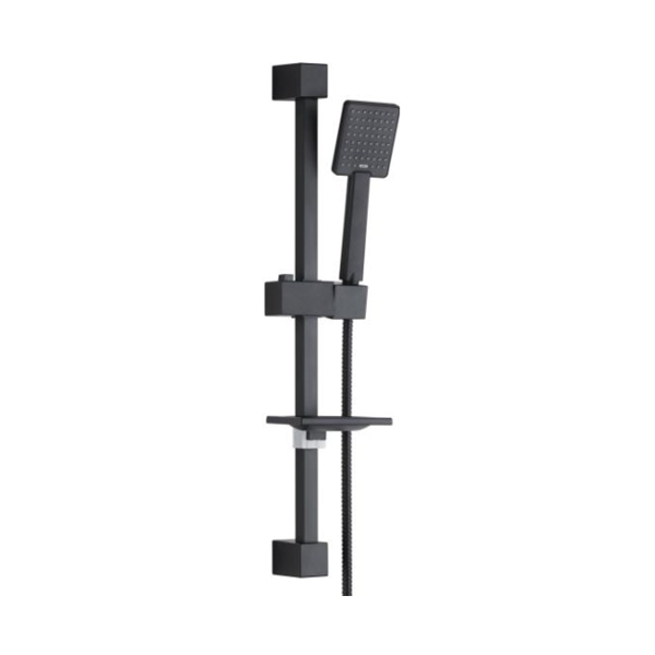 wall mounted rainfall shower faucet hand Sliding bar shower set