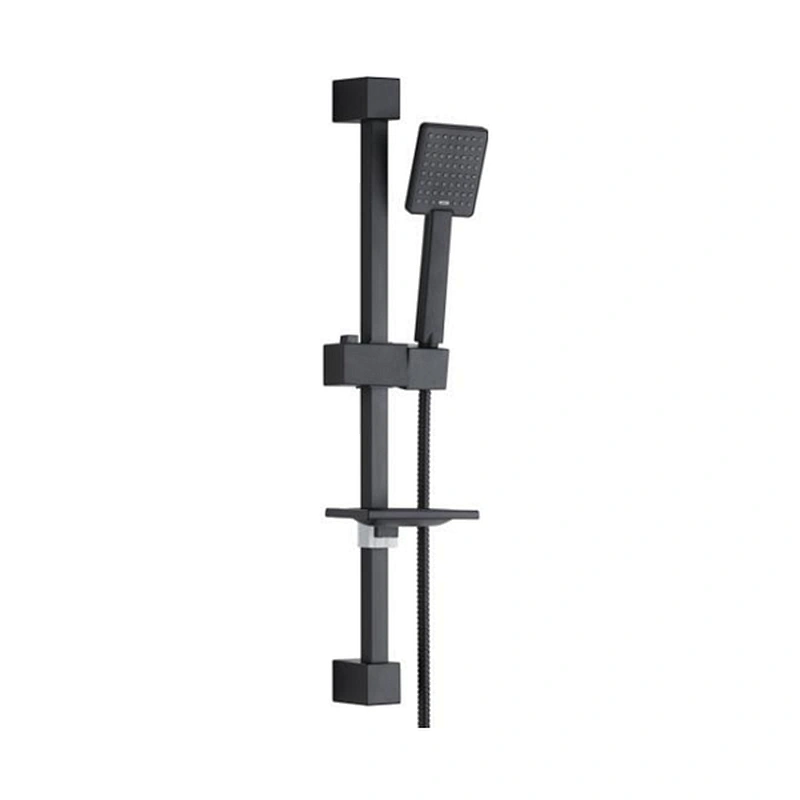 wall mounted rainfall shower faucet hand Sliding bar shower set
