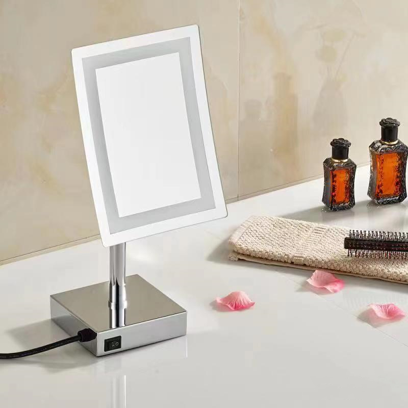 magnifying mirror with led light