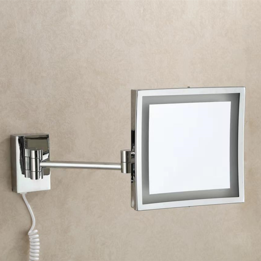 magnifying mirror with led light