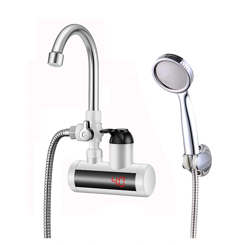 LED Electric Kitchen Water Heater faucet Instant Hot Water Faucet Heater Cold Heating Faucet Boiling Water Tap