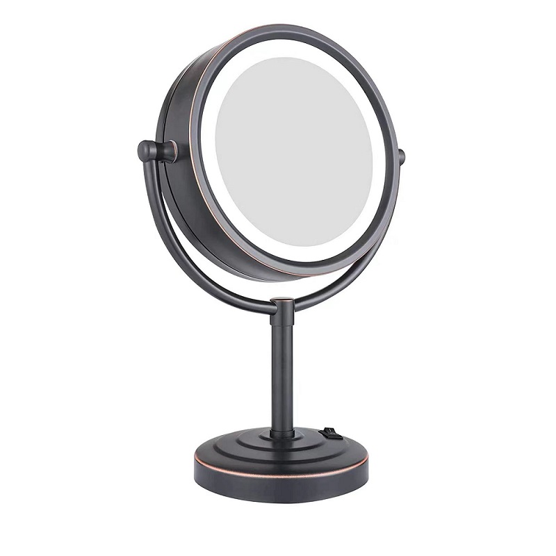 magnifying mirror with led light