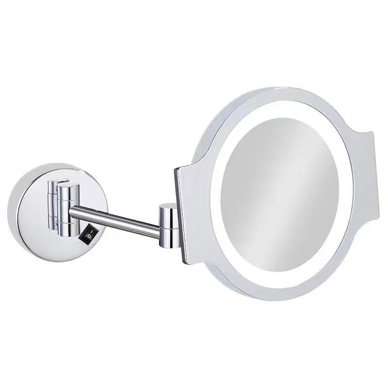 magnifying mirror with led light