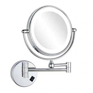 magnifying mirror with led light