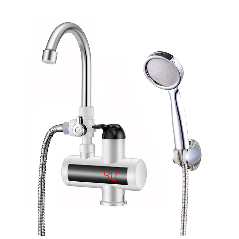 LED Electric Kitchen Water Heater faucet Instant Hot Water Faucet Heater Cold Heating Faucet Boiling Water Tap