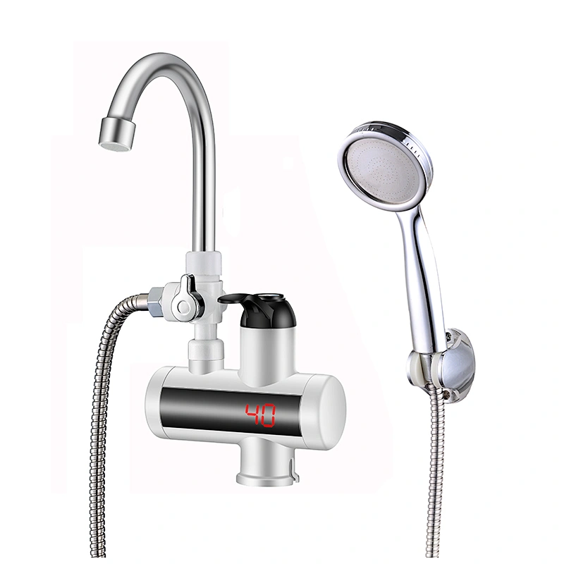 LED Electric Kitchen Water Heater faucet Instant Hot Water Faucet Heater Cold Heating Faucet Boiling Water Tap