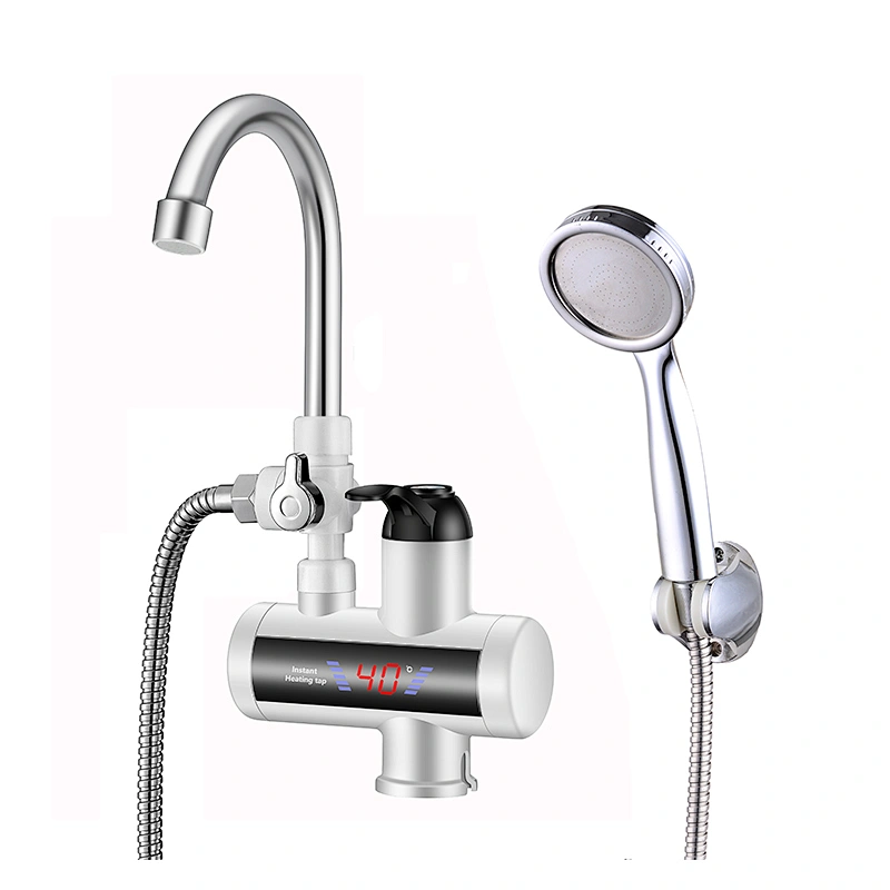 LED Electric Kitchen Water Heater faucet Instant Hot Water Faucet Heater Cold Heating Faucet Boiling Water Tap