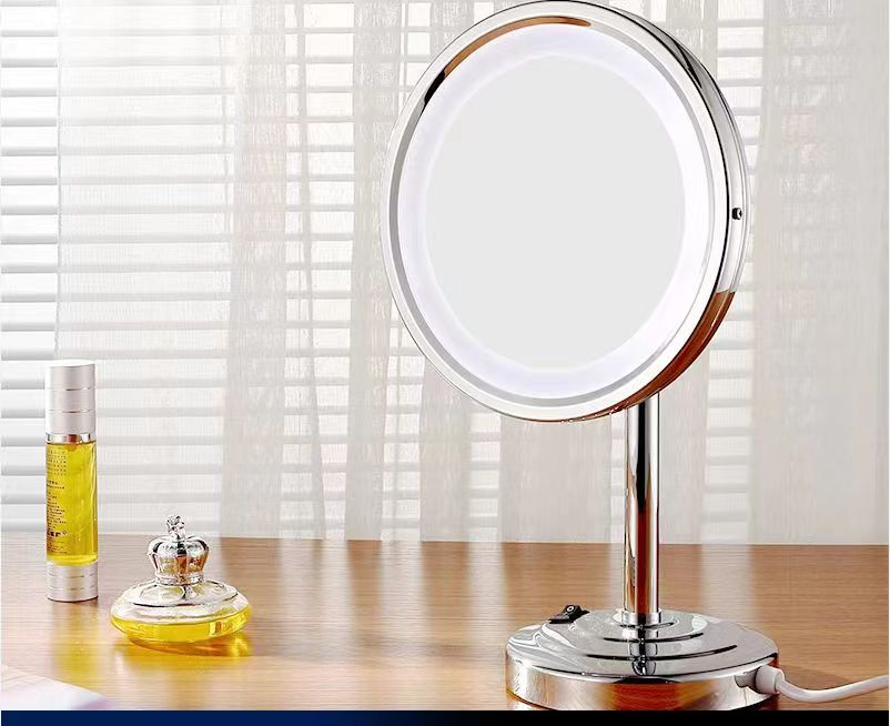 magnifying mirror with led light