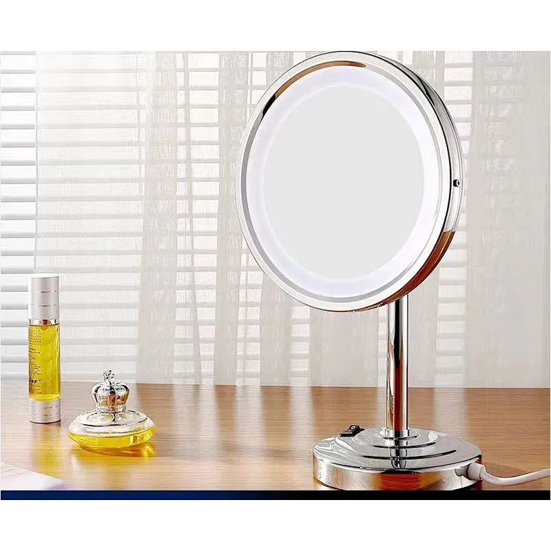 magnifying mirror with led light