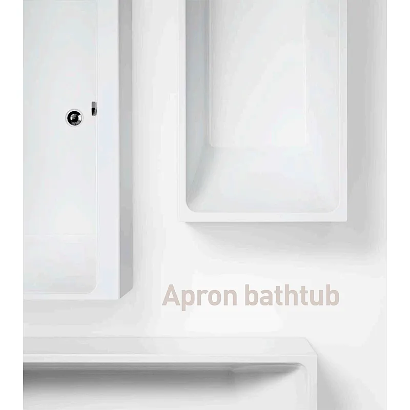 Acrylic Apron Freestanding Bathtub