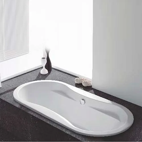 Acrylic Deep Drop-in Bathtub