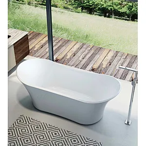 Acrylic Apron Freestanding Bathtub