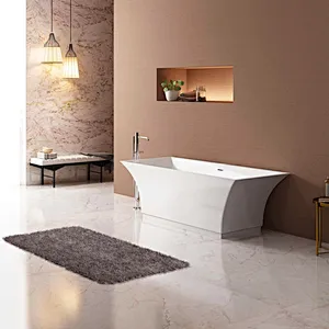 Acrylic Apron Freestanding Bathtub