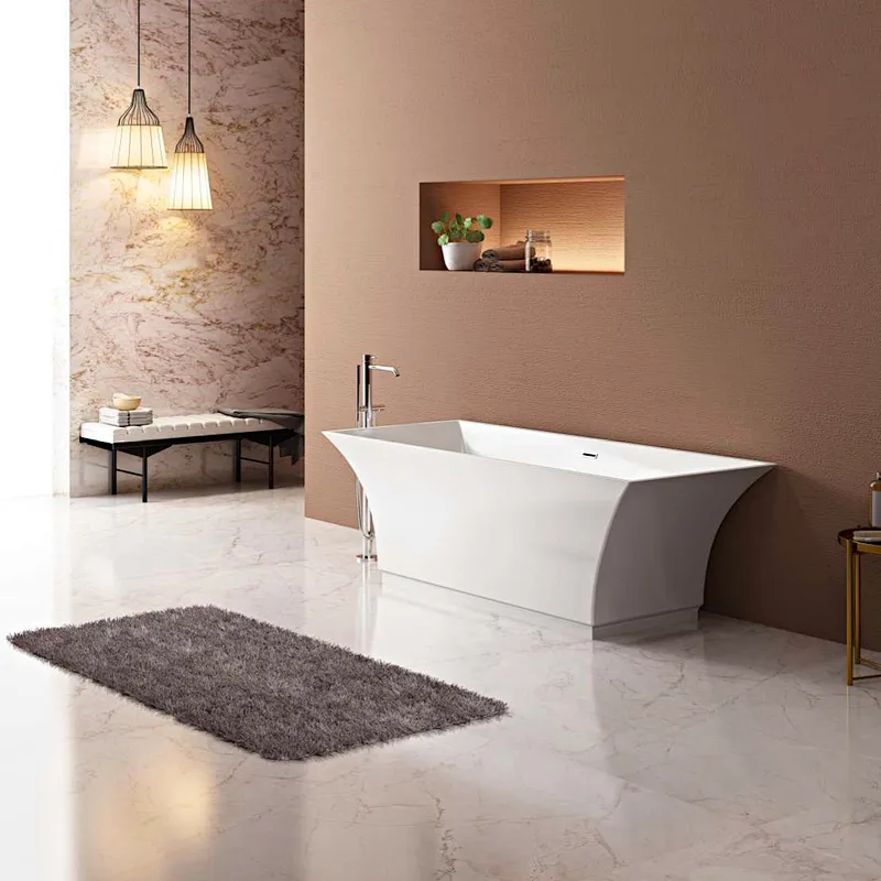 Acrylic Apron Freestanding Bathtub