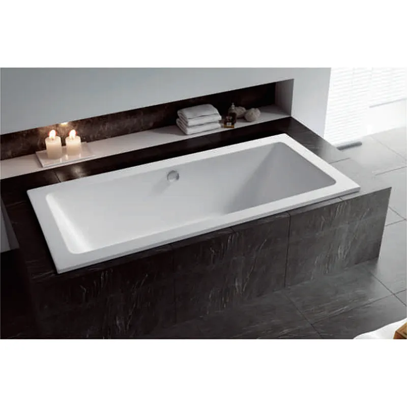 Acrylic Deep Drop-in Bathtub