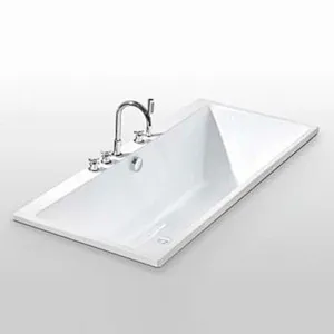 Acrylic Deep Drop-in Bathtub