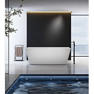 Acrylic Apron Freestanding Bathtub