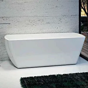 Acrylic Apron Freestanding Bathtub