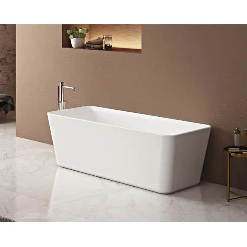 Acrylic Apron Freestanding Bathtub