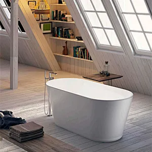 Acrylic Apron Freestanding Bathtub